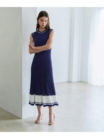 【SALE／40%OFF】コットンボーダー ニットワンピース EPOCA エポカ ワンピース・ドレス ワンピース ブルー【RBA_E】【送料無料】[Rakuten Fashion]