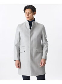 ウールスタンドカラーコート EPOCA UOMO エポカ ジャケット・アウター その他のジャケット・アウター グレー ネイビー【送料無料】[Rakuten Fashion]