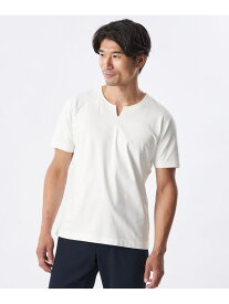 【SALE／25%OFF】ライトポンチキーネックカットソー EPOCA UOMO エポカ トップス カットソー・Tシャツ ブラック ホワイト【RBA_E】【送料無料】[Rakuten Fashion]