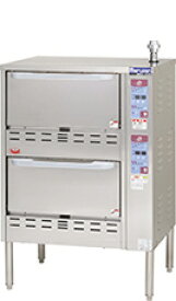 マルゼンガス立体自動炊飯器（多機能）型式：MRC-X2D寸法：幅750mm 奥行700mm 高さ1100mm送料：無料 (メーカーより)直送保証：メーカー保証付炊飯能力：7.5kg(5升)×2段