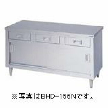 楽天市場】BH-156N マルゼン 調理台引戸付 バックガードなし 送料無料 
