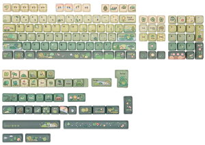 �������� ���킢���L�[�L���b�v KiiBoom X Cosydiaries Rainy Froggy Day �L�[�L���b�v�Z�b�g 144�L�[ ���J�j�J���L�[�{�[�h�p MOA�v���t�@�C�� PBT �J�X�^���L�[�L���b�v ANSI/ISO�A60%�A65%�A75%�ATKL�A�t���T