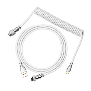 �y���������zEPOMAKER ���J�j�J���L�[�{�[�h�p �q��v���O���� MIX�P�[�u�� 1.8m �R�C���h Type-C ���� USB A TPU ���J�j�J���L�[�{�[�h �X�y�[�X�P�[�u�� �Q�[�~���O�L�[�{�[�h�ƌg�ѓd�b�p ���E��