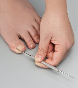 巻き爪専用ヤスリ ツインケア ステンレス製 爪 整え【メール便配送・代引不可】