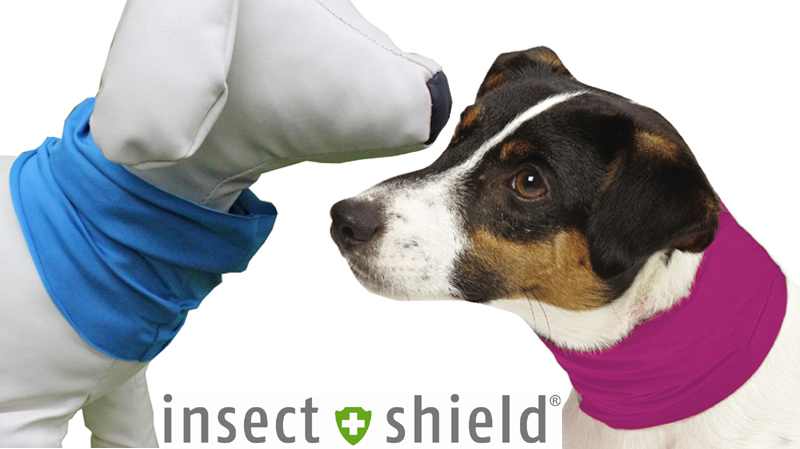 insect shield犬用ひんやり虫よけネックゲイター - ドッグウェア
