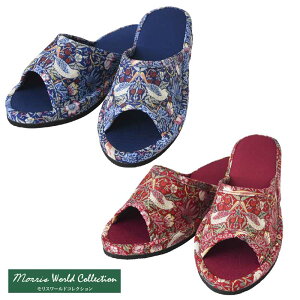 モリスワールドコレクション ヒールアップ美脚スリッパ