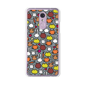 LG Q Stylus 801LG/LM-Q710XM���� �P�[�X/�J�o�[ �y�A�j�}���h�b�g �N���A�P�[�X�f�ށzLG Q�X�^�C���X �J�o�[ LMQ710XM ���C���o�C�� �y�V���o�C�� LGQStylus