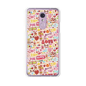 LG Q Stylus 801LG/LM-Q710XM���� �P�[�X/�J�o�[ �yLOVE214 �N���A�P�[�X�f�ށzLG Q�X�^�C���X �J�o�[ LMQ710XM ���C���o�C�� �y�V���o�C�� LGQStylus