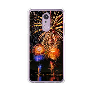 LG Q Stylus 801LG/LM-Q710XM���� �P�[�X/�J�o�[ �y�ԉ΁F�Ė͗l �N���A�P�[�X�f�ށzLG Q�X�^�C���X �J�o�[ LMQ710XM ���C���o�C�� �y�V���o�C�� LGQStylus