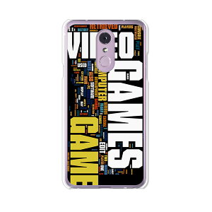 LG Q Stylus 801LG/LM-Q710XM���� �P�[�X/�J�o�[ �yGAMES �N���A�P�[�X�f�ށzLG Q�X�^�C���X �J�o�[ LMQ710XM ���C���o�C�� �y�V���o�C�� LGQStylus