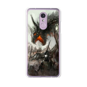 LG Q Stylus 801LG/LM-Q710XM���� �P�[�X/�J�o�[ �yDRAGONHUNTER �N���A�P�[�X�f�ށzLG Q�X�^�C���X �J�o�[ LMQ710XM ���C���o�C�� �y�V���o�C�� LGQStylus