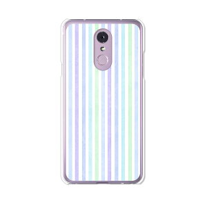 LG Q Stylus 801LG/LM-Q710XM���� �P�[�X/�J�o�[ �yS�X�g���C�v �N���A�P�[�X�f�ށzLG Q�X�^�C���X �J�o�[ LMQ710XM ���C���o�C�� �y�V���o�C�� LGQStylus