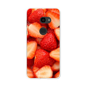 AQUOS zero 801SH/AQUOS zero SH-M10 ���� �P�[�X/�J�o�[ �yStrawberry �N���A�P�[�X�f�ށzaquoszero shm10 �J�o�[ �A�N�I�X�[�� softbank �\�t�g�o���N �y�V���o�C�� IIJmio mineo �V���[�v