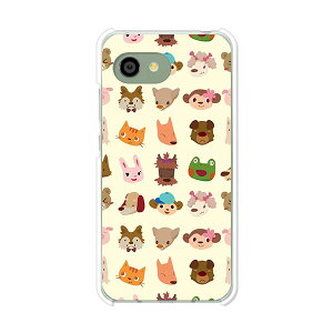 AQUOS R2 compact 803SH/SH-M09 ���� �P�[�X/�J�o�[ �yAnimals? �N���A�P�[�X�f�ށzaquosr2compact803sh �J�o�[ �A�N�I�X SHM09 �\�t�g�o���N �y�V���o�C�� mineo