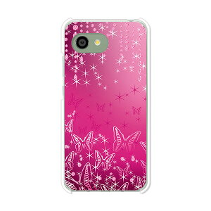 AQUOS R2 compact 803SH/SH-M09 ���� �P�[�X/�J�o�[ �yButterflyDiamond �N���A�P�[�X�f�ށzaquosr2compact803sh �J�o�[ �A�N�I�X SHM09 �\�t�g�o���N �y�V���o�C�� mineo