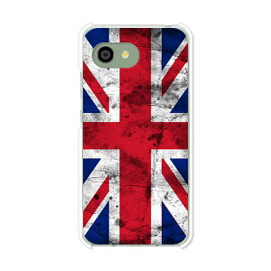 AQUOS R2 compact 803SH/SH-M09 ���� �P�[�X/�J�o�[ �yUnion Jack �N���A�P�[�X�f�ށzaquosr2compact803sh �J�o�[ �A�N�I�X SHM09 �\�t�g�o���N �y�V���o�C�� mineo