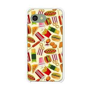 AQUOS R2 compact 803SH/SH-M09 ���� �P�[�X/�J�o�[ �yBurger �N���A�P�[�X�f�ށzaquosr2compact803sh �J�o�[ �A�N�I�X SHM09 �\�t�g�o���N �y�V���o�C�� mineo