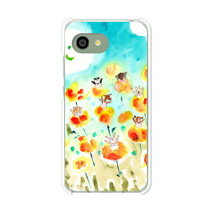 AQUOS R2 compact 803SH/SH-M09 ���� �P�[�X/�J�o�[ �yHappy! �N���A�P�[�X�f�ށzaquosr2compact803sh �J�o�[ �A�N�I�X SHM09 �\�t�g�o���N �y�V���o�C�� mineo