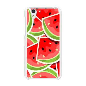 Android One S3/AQUOS sense basic 702SH共通 カバー/ケース シリコンケースよりもコシがありゴミがつきにくいTPUカバー 【スイカスイカ TPUソフトケース】アンドロイド ワン アクオス スマホケース