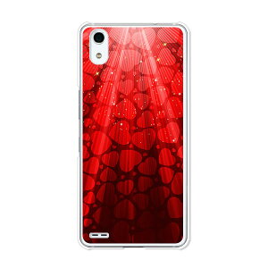 Android One X3 �P�[�X/�J�o�[ �y�~�蒍���n�[�g �N���A�P�[�X�f�ށzAndroid One X3 �J�o�[ �A���h���C�h���� X3 Ymobile ���C���o�C�� �J�o�[