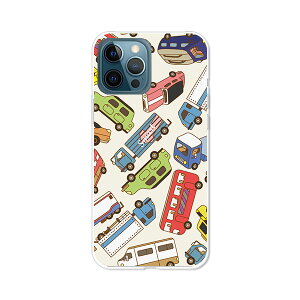 iPhone12ProMaxケース/カバー 【ミニカーズ クリアケース素材】APPLE iPhone12ProMaxカバー アイフォン12プロマックス ケース スマホケース 携帯ケース 携帯カバー ippm12