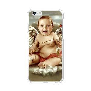�������� iPhone6 Plus / iPhone6s Plus 5.5�C���` �P�[�X/�J�o�[ �yBaby Angel �N���A�P�[�X�f�ށz�A�C�t�H��6 �v���X iPhone6 Plus / iPhone6s Plus �W���P�b�g Apple docomo au softbank
