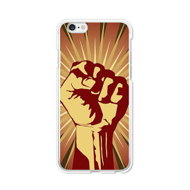 送料無料 iPhone6 アイフォン ケース/カバー 【Revolution in my name クリアケース素材】iPhone6 ジャケット Apple au softbank docomo
