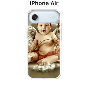iPhone Air �P�[�X/�J�o�[ �yBaby Angel �N���A�P�[�X�f�ށz�A�C�t�H���G�A�[ �n�[�h�P�[�X iPhone Air �X�}�z�P�[�X �h�R�� au �\�t�g�o���N �y�V���o�C�� �� �g�уP�[�X �g�уJ�o�[ ipair1