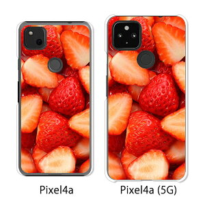 Google Pixel 4a / Google Pixel4a(5G) P[X/Jo[ yStrawberry NAP[Xfށzpixel4a pixel4a(5G) X}zP[X sNZ4A \tgoN pixcel4a pixel4aP[X gуJo[ gуP[X