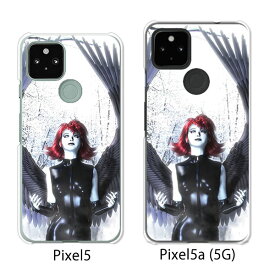 Google Pixel 5 / Google Pixel5a(5G) ケース/カバー 【DarkAngel クリアケース素材】グーグル ピクセル5 ケース スマホケース au ソフトバンク グーグルpixcel5 googlepixel5a5g カバー 携帯カバー 携帯ケース