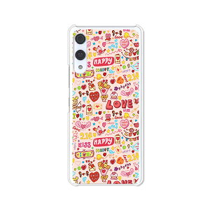 Rakuten Hand 5G P780 / Rakuten Hand P710���� �P�[�X/�J�o�[ �yLOVE214 �N���A�P�[�X�f�ށz���N�e���n���h �X�}�z�P�[�X �g�уP�[�X