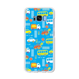 Galaxy S8 SC-02J / Galaxy S8 SCV36 共通 ケース/カバー 【Lets Goミニカー クリアケース素材】ギャラクシー SC02J ジャケット galaxy s8 ケース