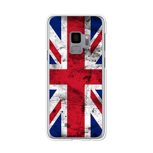 Galaxy S9 SC-02K / Galaxy S9 SCV38 ���� �P�[�X/�J�o�[ �yUnion Jack �N���A�P�[�X�f�ށzgalaxys9 �J�o�[ �n�[�h�P�[�X �M�����N�V�[S9 docomo au �T���X��