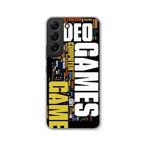Galaxy S22 SC-51C / Galaxy S22 SCG13 ���� �P�[�X/�J�o�[ �yGAMES �N���A�P�[�X�f�ށz�M�����N�V�[S22sc51c�P�[�X �h�R�� au �X�}�z�P�[�X �g�уP�[�X