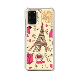 Galaxy S20+ 5G SC-52A / SCG02 ���� �P�[�X/�J�o�[ �yPARIS �N���A�P�[�X�f�ށzGalaxyS20+sc52a�P�[�X �M�����N�V�[S20�v���X�J�o�[ Galaxy�X�}�z�P�[�X �g�уJ�o�[