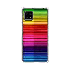 AQUOS sense5G SH-53A / SHG03 / A004SH / SH-M17 ���ʃP�[�X/�J�o�[ �yRainbow �N���A�P�[�X�f�ށz�A�N�I�X�Z���X5G �h�R�� au �\�t�g�o���N�� �X�}�z�P�[�X �g�уP�[�X