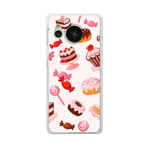 AQUOS sense7 SH-53C / SHG10 / SH-M24 共通 ケース/カバー 【スィーツ クリアケース素材】アクオスセンス7ケース アクオスセンス7カバー スマホケース 携帯ケース