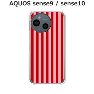 AQUOS sense9 / AQUOS sense10 ���� �P�[�X/�J�o�[ �y���b�h�X�g���C�v�z�I�ׂ� �n�[�h�P�[�X �� �V���R���P�[�X���قǗǂ��d����TPU �\�t�g�P�[�X �A�N�I�X�Z���X10 �A�N�I�X�Z���X9 SIM�t���[ �X�}