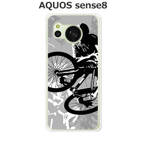 AQUOS sense8 SH-54D / SHG11 / SH-M26 ���� �P�[�X/�J�o�[ �yBMX �N���A�P�[�X�f�ށz�A�N�I�X�Z���X8 AQUOS�Z���X8 �X�}�z�P�[�X �g�уP�[�X �g�уJ�o�[