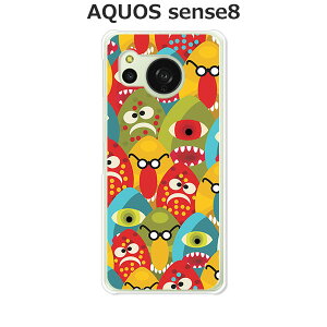 AQUOS sense8 SH-54D / SHG11 / SH-M26  P[X/Jo[ yEggMONSTER NAP[XfށzANIXZX8 AQUOSZX8 X}zP[X gуP[X gуJo[
