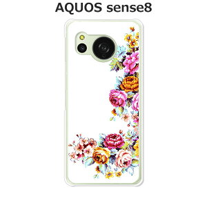 AQUOS sense8 SH-54D / SHG11 / SH-M26  P[X/Jo[ y|CgFLOWER NAP[XfށzANIXZX8 AQUOSZX8 X}zP[X gуP[X gуJo[