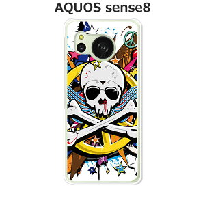 AQUOS sense8 SH-54D / SHG11 / SH-M26 ���� �P�[�X/�J�o�[ �yPEACE�X�J�� �N���A�P�[�X�f�ށz�A�N�I�X�Z���X8 AQUOS�Z���X8 �X�}�z�P�[�X �g�уP�[�X �g�уJ�o�[