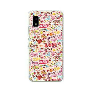 AQUOS wish / wish2 (SH-51C/SHG06/A103SH/A104SH/A204SH/SH-M20)���� �P�[�X/�J�o�[ �yLOVE214 �N���A�P�[�X�f�ށz�X�}�z�P�[�X �g�уP�[�X