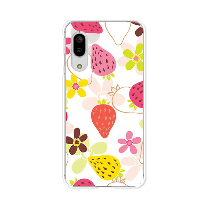 楽天市場 Aquos Sense3 Sh 02m Shv45 Sh M12 Sense3lite Sh Rm12 Sense3 Basic Shv48 共通ケース カバー ストロベリー クリアケース素材 Shrm12 カバー Shm12 アクオスセンス3ライト 携帯ケース デザインスマホケース のe P S