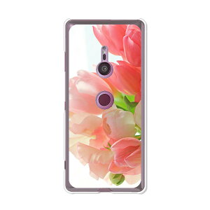 Xperia XZ3 SO-01L/Xperia XZ3 SOV39/Xperia XZ3 801SO ���ʃP�[�X/�J�o�[ �y�t�����[�A�����W �N���A�P�[�X�f�ށzXperia XZ3 �J�o�[ �G�N�X�y���AXZ3 �G�N�X�y�f�B�A docomo au softbank