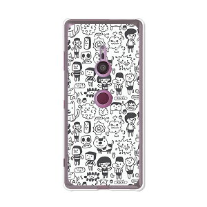 Xperia XZ3 SO-01L/Xperia XZ3 SOV39/Xperia XZ3 801SO ���ʃP�[�X/�J�o�[ �y�J�[�g�D��People �N���A�P�[�X�f�ށzXperia XZ3 �J�o�[ �G�N�X�y���AXZ3 �G�N�X�y�f�B�A docomo au softbank