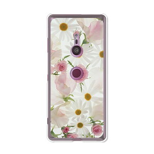 Xperia XZ3 SO-01L/Xperia XZ3 SOV39/Xperia XZ3 801SO ���ʃP�[�X/�J�o�[ �V���R���P�[�X�����R�V������S�~�����ɂ���TPU�J�o�[ �y�t�����[�A�����W�����g2 TPU�\�t�g�P�[�X�zso01l �ی� docomo au softbank 