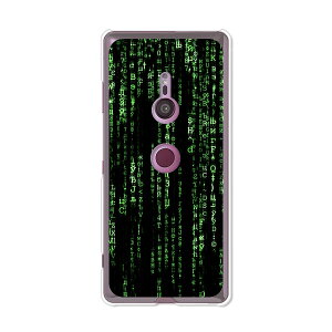 Xperia XZ3 SO-01L/Xperia XZ3 SOV39/Xperia XZ3 801SO ���ʃP�[�X/�J�o�[ �ymatheMATRIX Reloted �N���A�P�[�X�f�ށzXperia XZ3 �J�o�[ �G�N�X�y���AXZ3 �G�N�X�y�f�B�A docomo au softbank