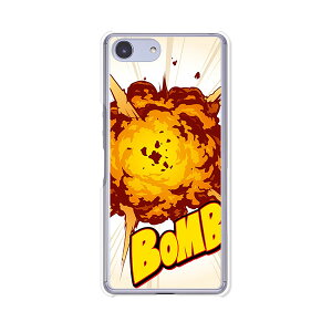 Xperia Ace SO-02L/ Xperia Ace �P�[�X/�J�o�[ �yBomb �N���A�P�[�X�f�ށzxperiaace�J�o�[ �G�N�X�y���A�G�[�X�J�o�[so02l docomo �h�R�� �\�j�[ IIJmio goo Simseller mineo �}�C�l�I nuro���o�C��