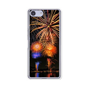 Xperia Ace SO-02L/ Xperia Ace �P�[�X/�J�o�[ �y�ԉ΁F�Ė͗l �N���A�P�[�X�f�ށzxperiaace�J�o�[ �G�N�X�y���A�G�[�X�J�o�[so02l docomo �h�R�� �\�j�[ IIJmio goo Simseller mineo �}�C�l�I nuro���o�C��